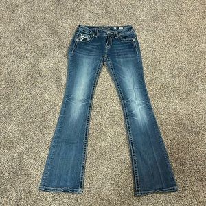 Miss Me Boot Cut Jeans Size 27x31